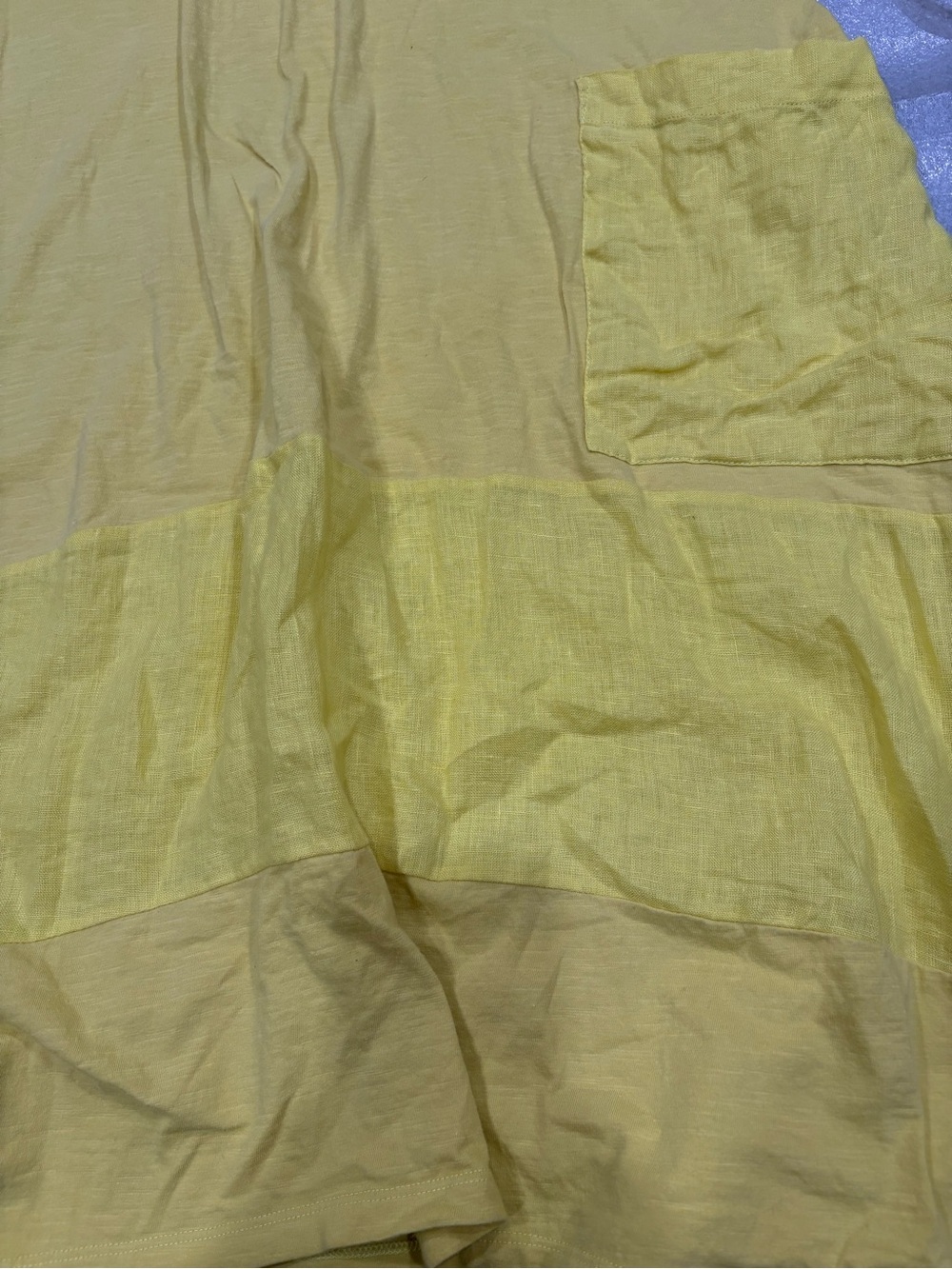 Soft Surroundings Yellow Tee Loria Mid Dress - Picture 4 of 7